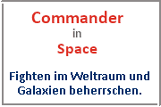 Online Spiele Lk. Uckermark - Sci-Fi - Commander in Space